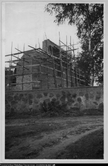 Wizna, odbudowa kościoła