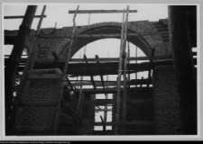 Wizna, odbudowa kościoła