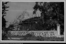 Wizna, odbudowa kościoła