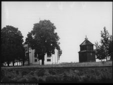 Klukowo, kości&oacute;ł Najświętszej Maryi Panny Częstochowskiej i dzwonnica