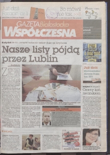 Gazeta Wsp&oacute;łczesna 2007, nr 46