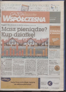 Gazeta Wsp&oacute;łczesna 2007, nr 58
