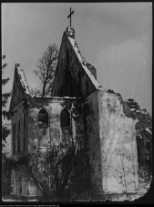 G&oacute;rne, ruiny kościoła ewangelickiego