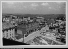 Łomża, widok z wieży katedry na p&oacute;łnocną część miasta