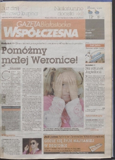Gazeta Wsp&oacute;łczesna 2007, nr 89