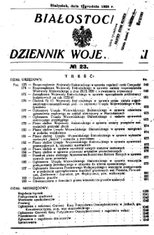 Białostocki Dziennik Wojew&oacute;dzki 1938, R.18