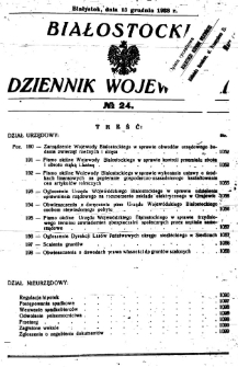 Białostocki Dziennik Wojew&oacute;dzki 1938, R.18