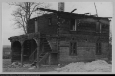 Kalin&oacute;wka Kościelna, lamus drewniany