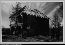 Kalin&oacute;wka Kościelna, lamus drewniany