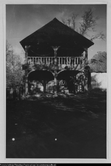 Kalin&oacute;wka Kościelna, lamus drewniany