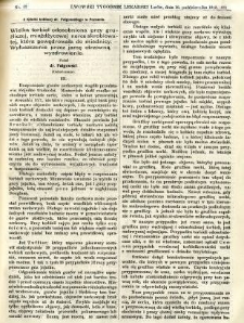 Lwowski tygodnik lekarski 1913 T.8 nr 42