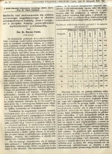 Lwowski tygodnik lekarski 1913 T.8 nr 47