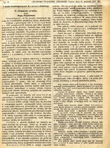 Lwowski tygodnik lekarski 1913 T.8 nr 52