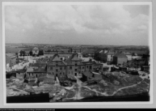 Łomża, widok z wieży katedry na p&oacute;łnocną część miasta