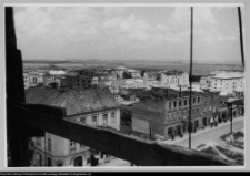 Łomża, widok z wieży katedry na p&oacute;łnocno-wschodnia część miasta