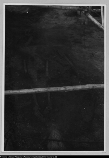 Szwajcaria pod Suwałkami, gr&oacute;b księcia w rozkopanym kurhanie