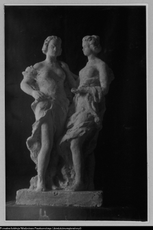 Białystok, odbudowa Pałacu Branickich, projekt grupy figuralnej na fasdę pałacu