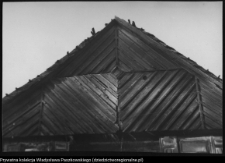 Bargł&oacute;w Dworny, drewniane chałupy