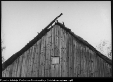 Bargł&oacute;w Dworny, drewniane chałupy