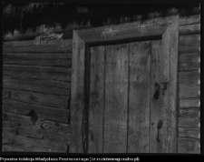 Bargł&oacute;w Dworny, drewniane chałupy