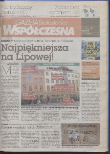 Gazeta Wsp&oacute;łczesna 2007, nr 166