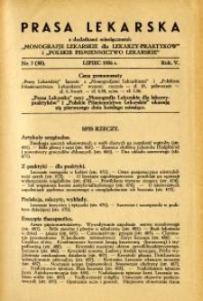Prasa Lekarska 1936 R.5 nr 7