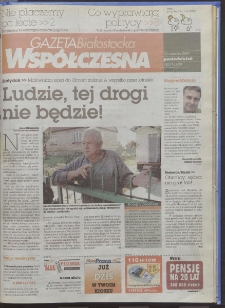 Gazeta Współczesna 2007, nr 185