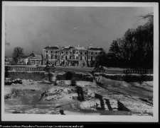 Białystok, odbudowa Pałacu Branickich, elewacja ogrodowa