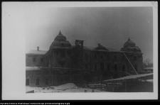 Białystok, odbudowa Pałacu Branickich, elewacja frontowa