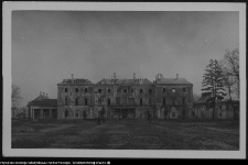 Białystok, odbudowa Pałacu Branickich, elewacja ogrodowa