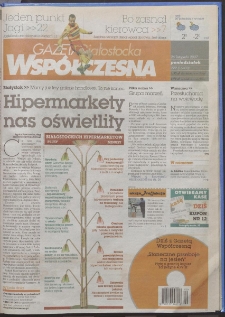 Gazeta Wsp&oacute;łczesna 2007, nr 229