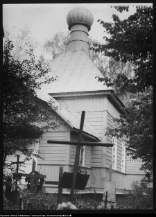 Białowieża, cerkiew cmentarna św. św. Cyryla i Metodego