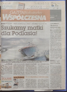 Gazeta Współczesna 2007, nr 243