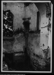 Mieruniszki, ruiny kościoła ewangelickiego