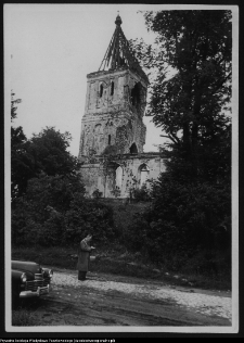 Mieruniszki, ruiny kościoła ewangelickiego