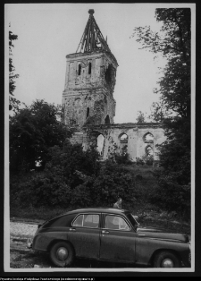 Mieruniszki, ruiny kościoła ewangelickiego