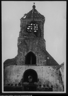 Mieruniszki, ruiny kościoła ewangelickiego