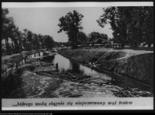 Kanał Augustowski - reprodukcja z "Puszcze Polskie" Ossendowskiego