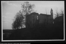 Mielnik, ruiny gotyckiego kościoła Świętej Trójcy