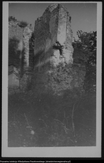 Mielnik, ruiny gotyckiego kościoła Świętej Trójcy