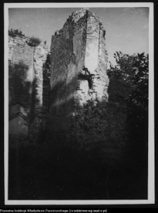 Mielnik, ruiny gotyckiego kościoła Świętej Tr&oacute;jcy