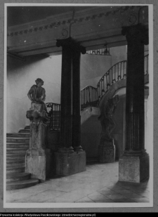 Białystok, Pałac Branickich, główna klatka schodowa