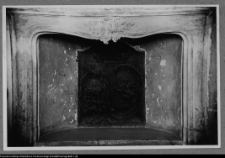 Białystok, Pałac Branickich, kominek na II piętrze