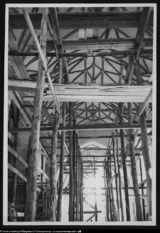 Wizna, odbudowa kościoła