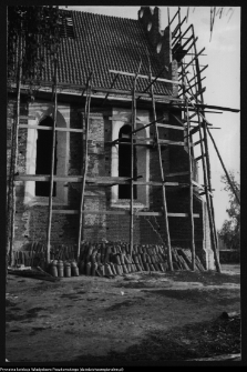 Wizna, odbudowa kościoła