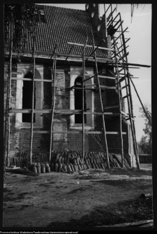 Wizna, odbudowa kościoła