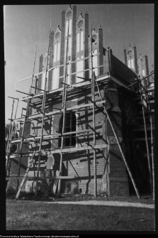 Wizna, odbudowa kościoła