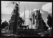 Wizna, odbudowa kościoła