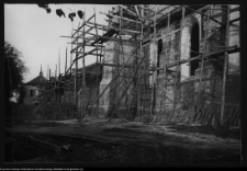 Wizna, odbudowa kościoła