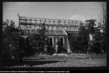 Wizna, odbudowa kościoła